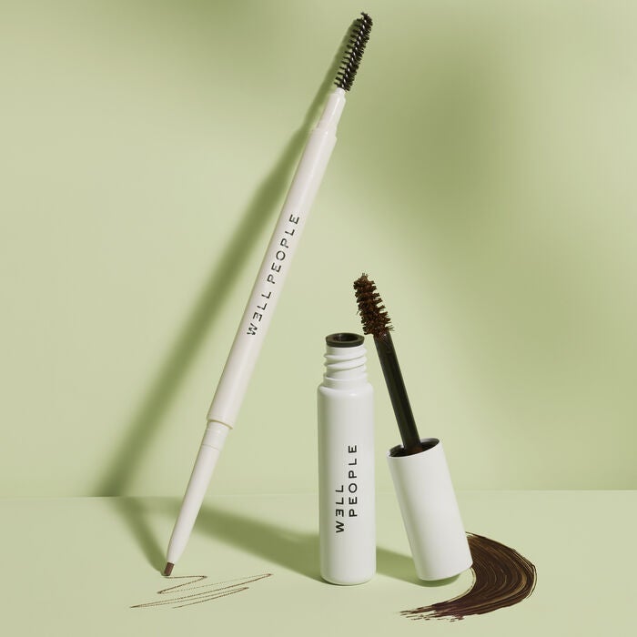 brow pencil and brow gel